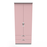 Camden 2 Door 2 Drawer Wardrobe - Welcome Furniture