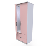 Camden 2 Door 2 Drawer Wardrobe - Welcome Furniture