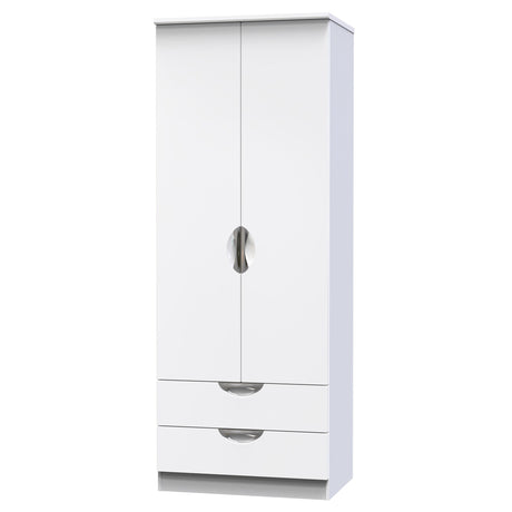 Camden 2 Door 2 Drawer Wardrobe - Welcome Furniture