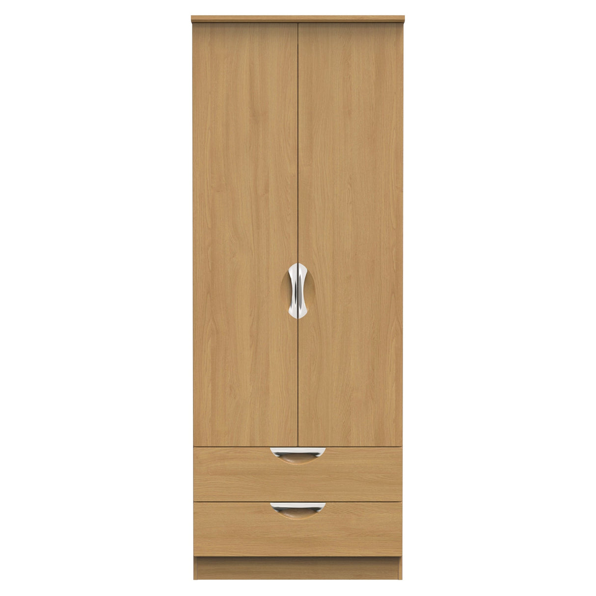 Camden 2 Door 2 Drawer Wardrobe - Welcome Furniture