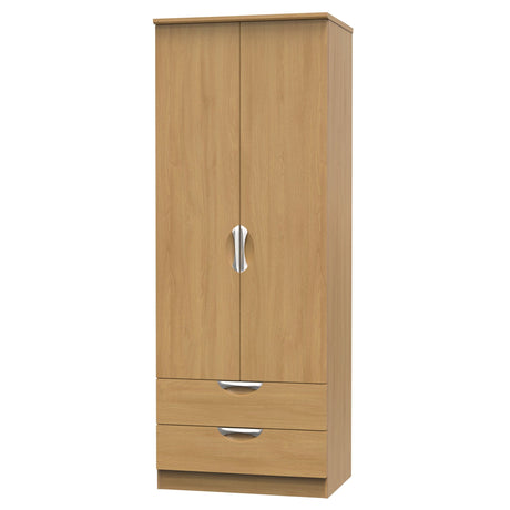 Camden 2 Door 2 Drawer Wardrobe - Welcome Furniture