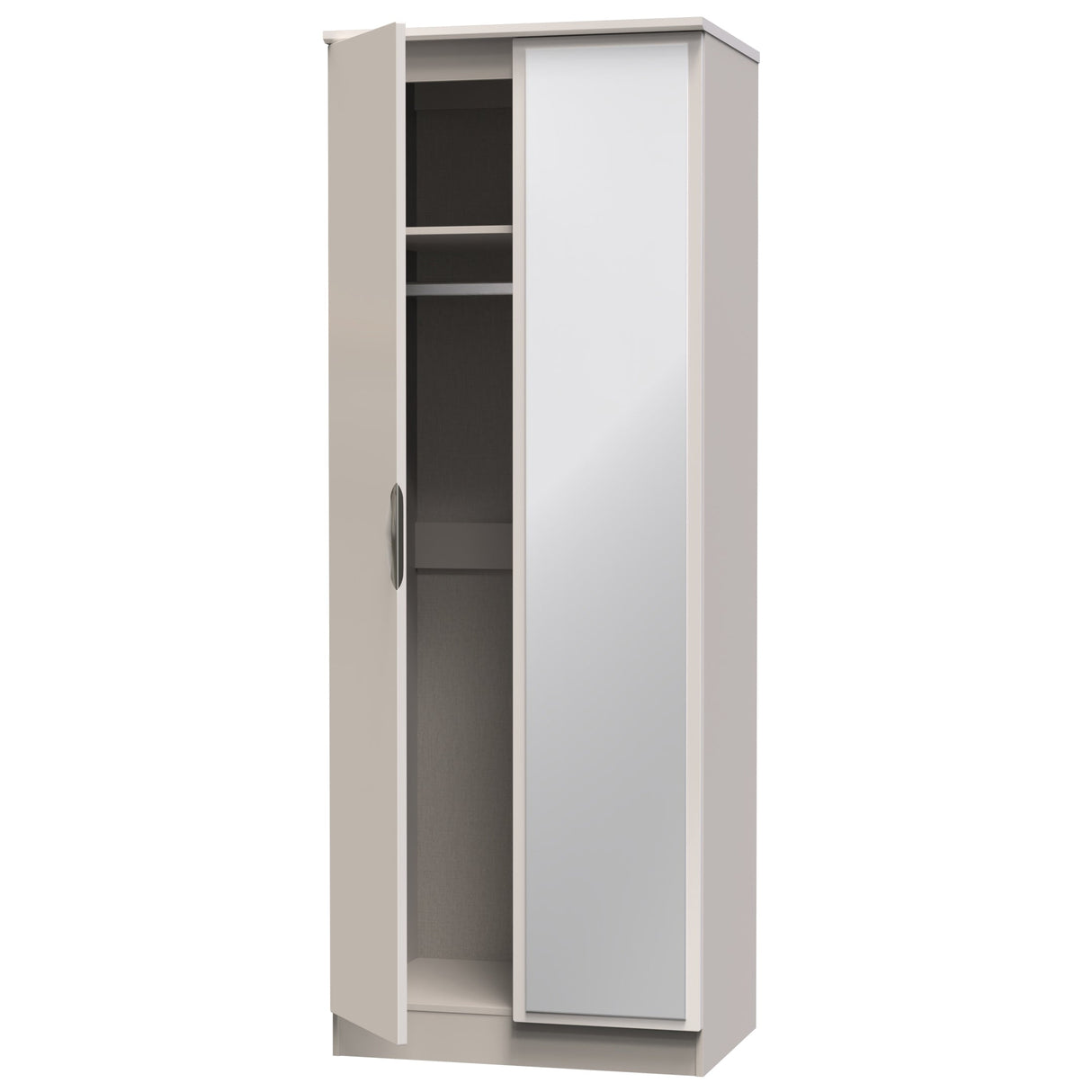Camden 2 Door Mirrored Wardrobe - Welcome Furniture