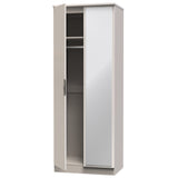 Camden 2 Door Mirrored Wardrobe - Welcome Furniture