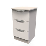 Camden 3 Drawer Bedside Cabinet - Welcome Furniture