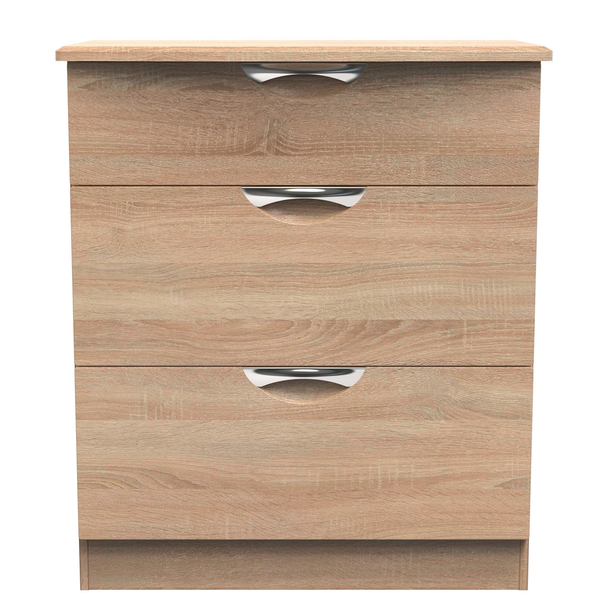 Camden 3 Drawer Deep Chest - Welcome Furniture