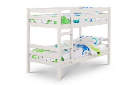 Camden White Single Bunk Bed 3ft