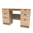 Camden Double Pedestal 6 Drawer Dressing Table - Welcome Furniture