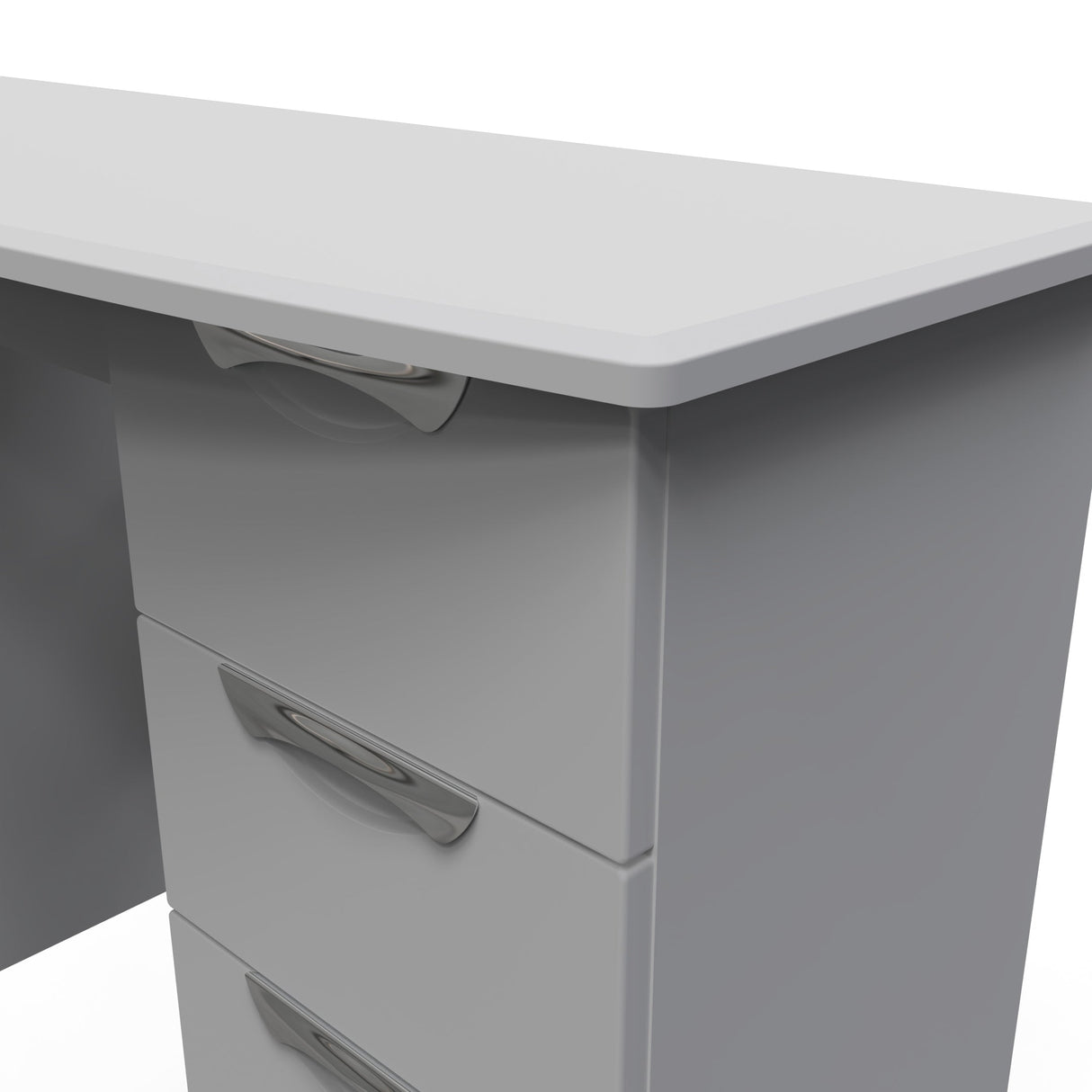 Camden Double Pedestal 6 Drawer Dressing Table - Welcome Furniture