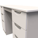 Camden Double Pedestal 6 Drawer Dressing Table - Welcome Furniture