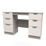Camden Double Pedestal 6 Drawer Dressing Table - Welcome Furniture