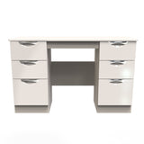 Camden Double Pedestal 6 Drawer Dressing Table - Welcome Furniture