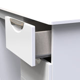 Camden Double Pedestal 6 Drawer Dressing Table - Welcome Furniture