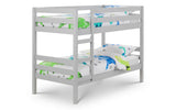 Camden Grey Single Bunk Bed 3ft