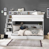 Camelot Staircase 3ft Bunk Bed - Julian Bowen