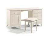 Cameo 1 Door 5 Drawer Dressing Table - Julian Bowen
