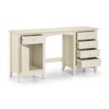 Cameo 1 Door 5 Drawer Dressing Table - Julian Bowen