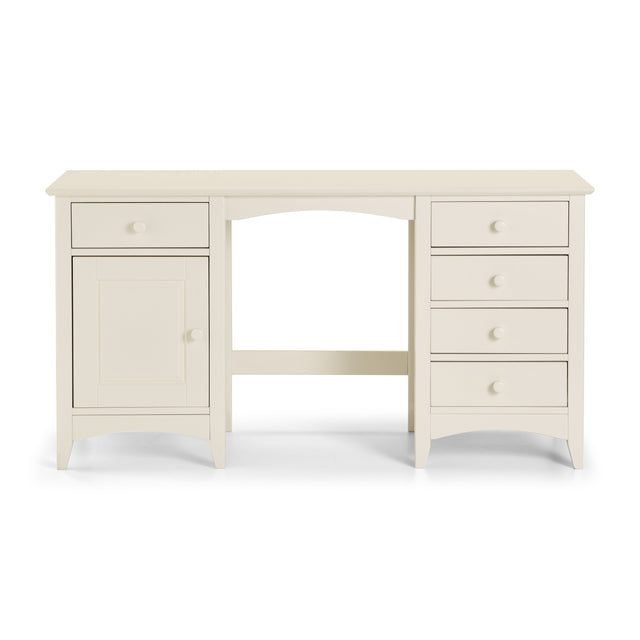 Cameo 1 Door 5 Drawer Dressing Table - Julian Bowen