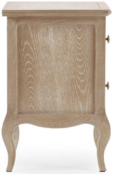 Camille 2 Drawer Bedside Table - Julian Bowen