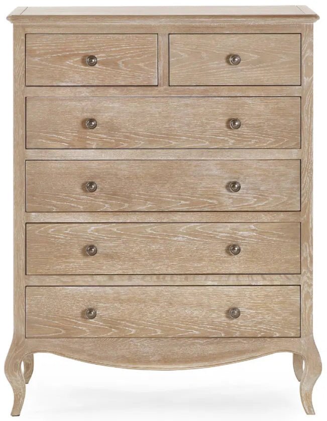 Camille 4+2 Drawer Chest - Julian Bowen