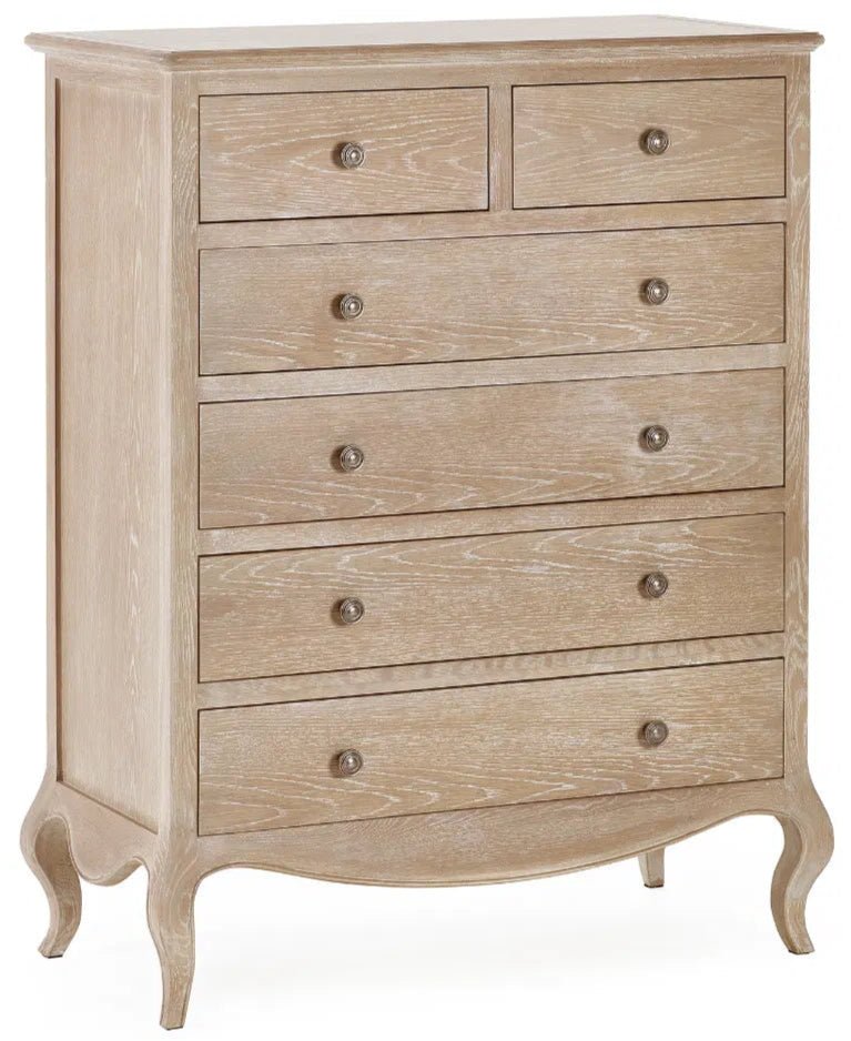 Camille 4+2 Drawer Chest - Julian Bowen