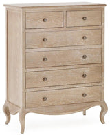 Camille 4+2 Drawer Chest - Julian Bowen