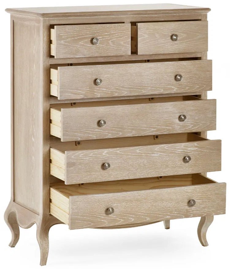 Camille 4+2 Drawer Chest - Julian Bowen