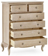 Camille 4+2 Drawer Chest - Julian Bowen