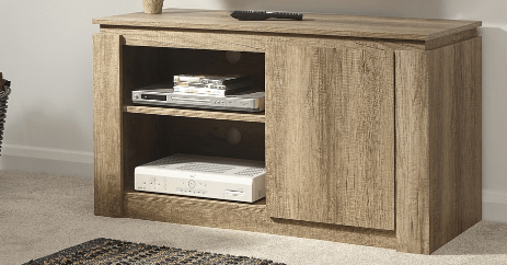 Canyon Oak Compact TV Unit - GFW