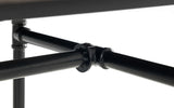 Carnegie Industrial Pipework Dining Table with 4 Monroe Chairs - Julian Bowen