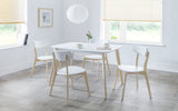 Casa White Rectangular Dining Table