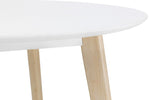 Casa White Round Dining Table