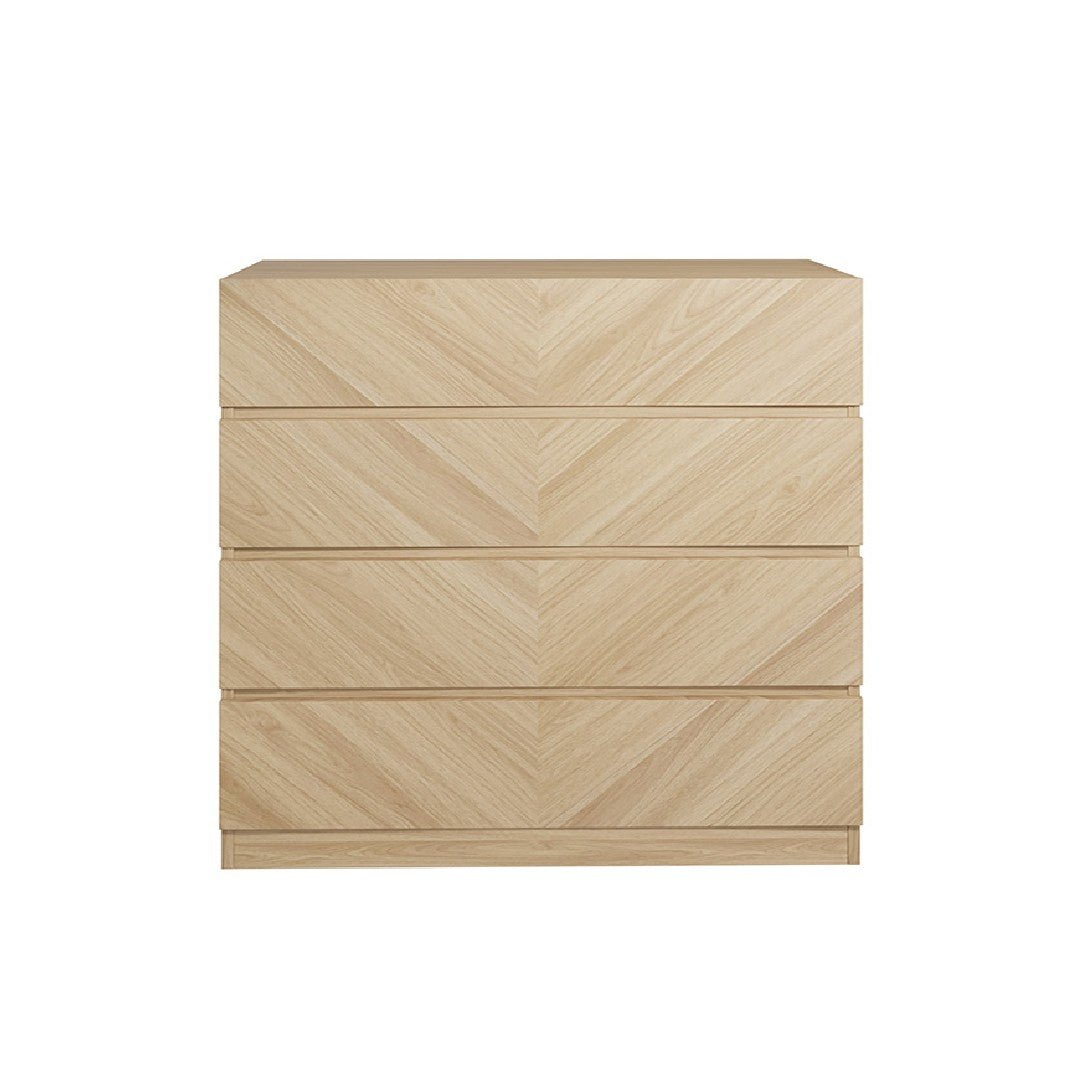 Catania Herringbone 4 Drawer Chest - GFW