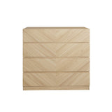 Catania Herringbone 4 Drawer Chest - GFW