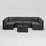 Catina Rattan Modular Corner Garden Furniture Set - TGC