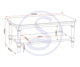 Chantilly Coffee Table - Seconique