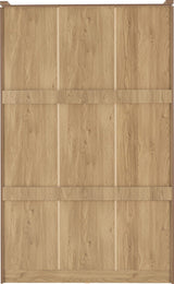 Charles 3 Door 2 Drawer Mirrored Wardrobe - Seconique