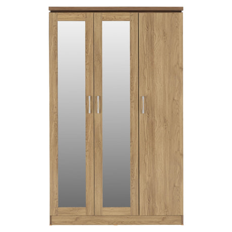 Charles 3 Door All Hanging Wardrobe - Seconique