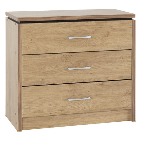 Charles 3 Drawer Chest - Seconique