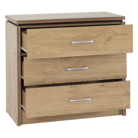 Charles 3 Drawer Chest - Seconique