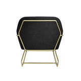 Charles Armchair With Gold Legs - LPD