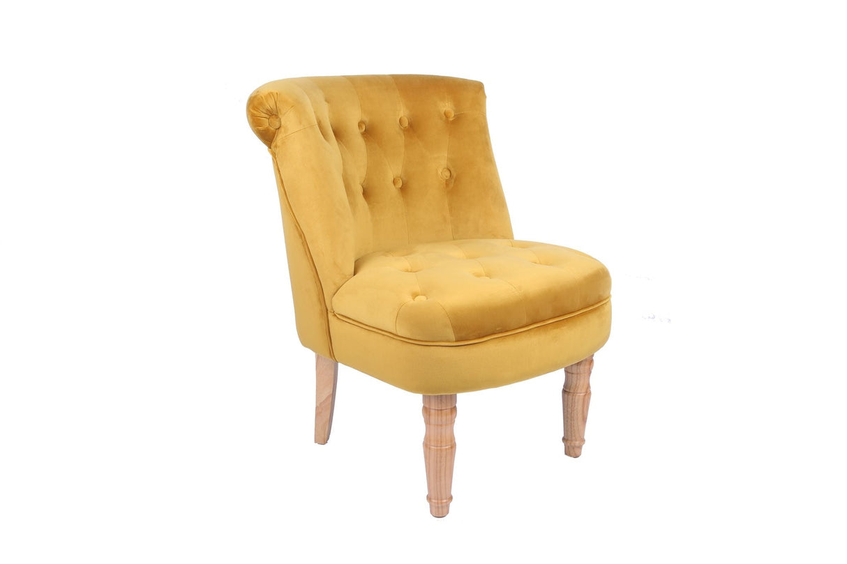 Charlotte Velvet Chair - LPD