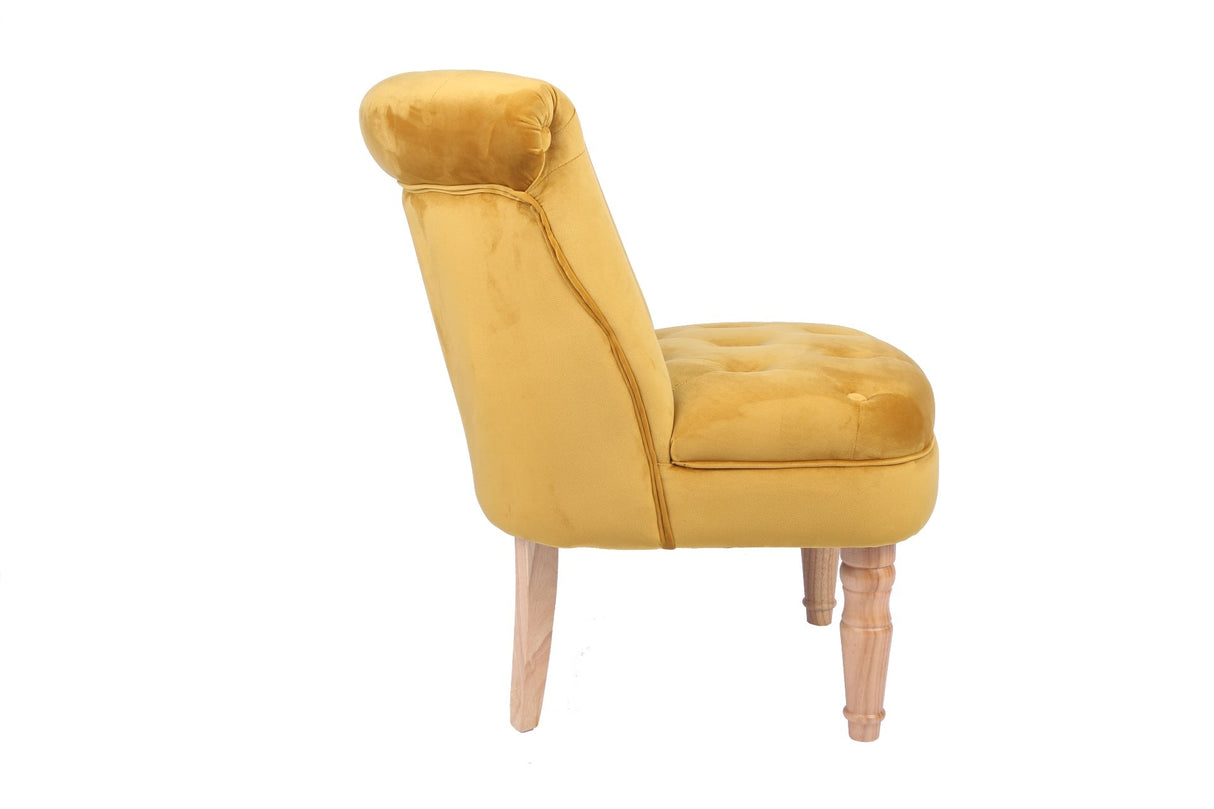 Charlotte Velvet Chair - LPD