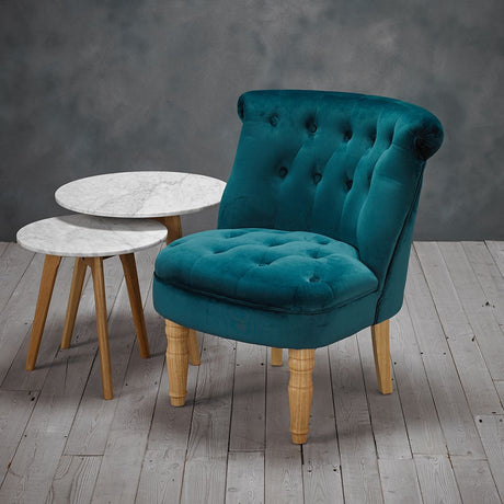 Charlotte Velvet Chair - LPD
