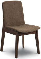 Chelsea Round Dining Table with 4 Kensington Chairs - Julian Bowen