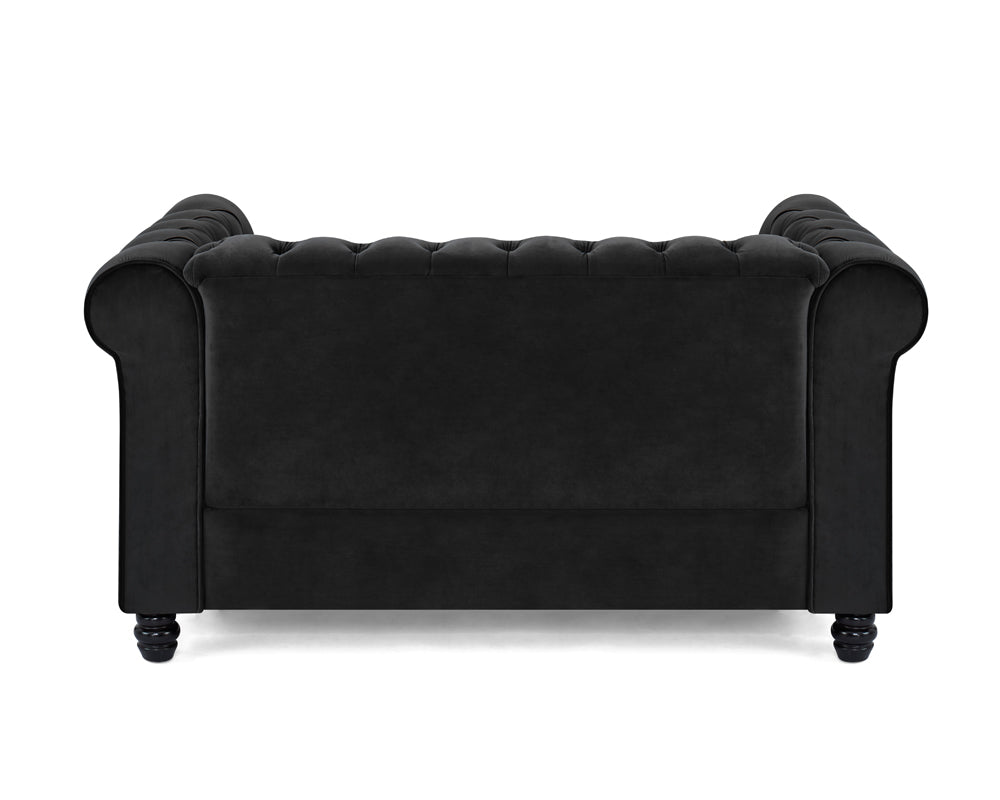 Chester Studded Velvet 2 Seater Sofa - TGC