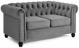 Chester Velvet 2 Seater Sofa - TGC