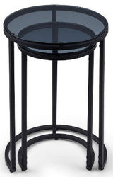 Chicago Round Nesting Side Tables - Julian Bowen