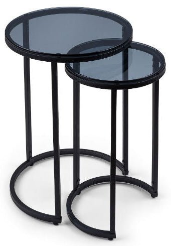 Chicago Round Nesting Side Tables - Julian Bowen