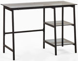 Chicago Smoked Glass Desk - Julian Bowen