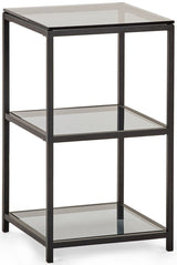 Chicago Tall Narrow Side Table - Julian Bowen